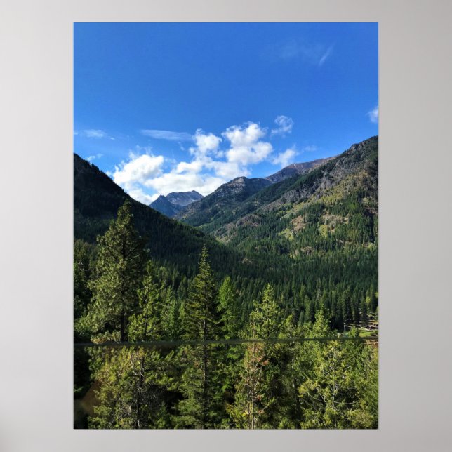 Wallowa Mountains, OR Poster (Front)