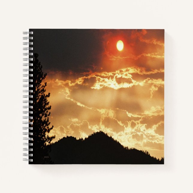 Wallows Fire Sky...... Notebook (Front)