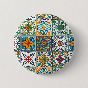 Wallpaper Backsplashes/Talavera inspired tiles Button