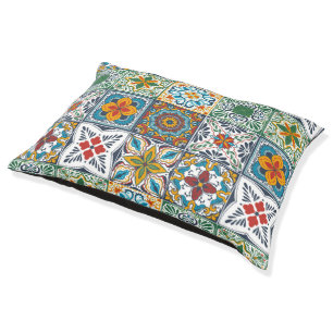 Wallpaper Backsplashes/Talavera inspired tiles Pet Bed