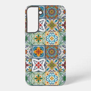 Wallpaper Backsplashes/Talavera inspired tiles Samsung Galaxy S22+ Case