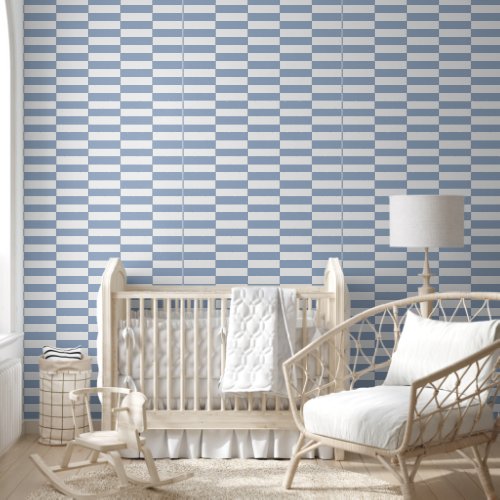 Wallpaper Blue & White Stripe