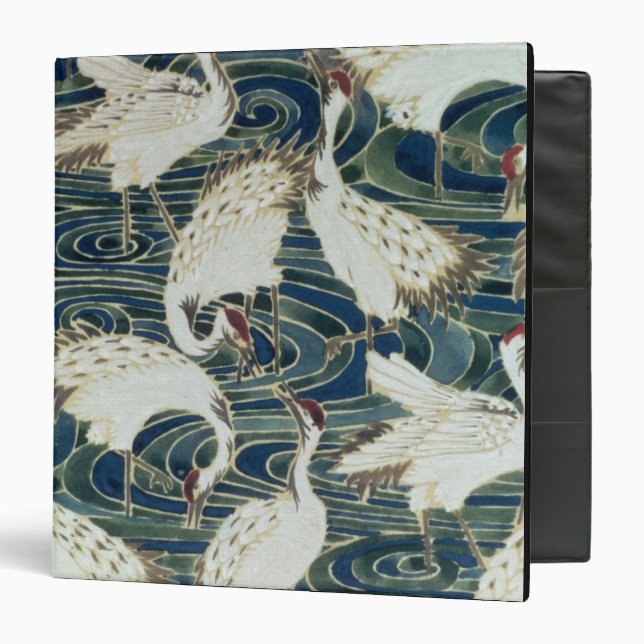Wallpaper design, by the Silver Studio, c.1890 3 Ring Binder (Front/Inside)