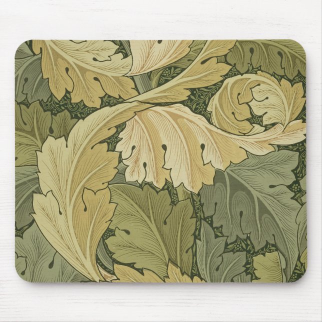 Wallpaper Design with Acanthus/Woodland colours, 1 Mouse Pad (Front)