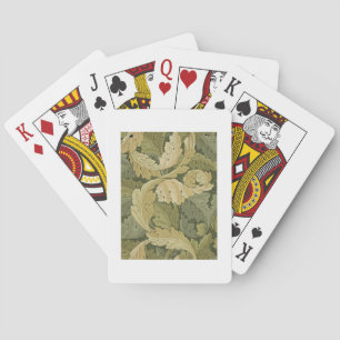 Wallpaper Design with Acanthus/Woodland colours, 1 Poker Cards