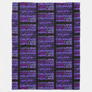 Wallpaper...Epilepsy Fleece Blanket