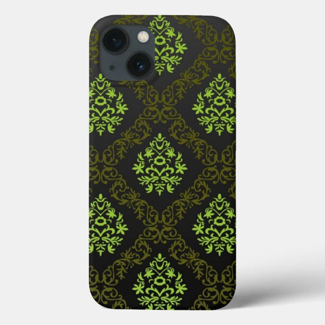 Wallpaper Floral Green Case-Mate iPhone Case (Back)