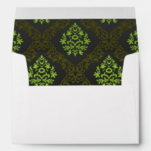 Wallpaper Floral Green Envelope