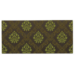 Wallpaper Floral Green Wood USB Flash Drive