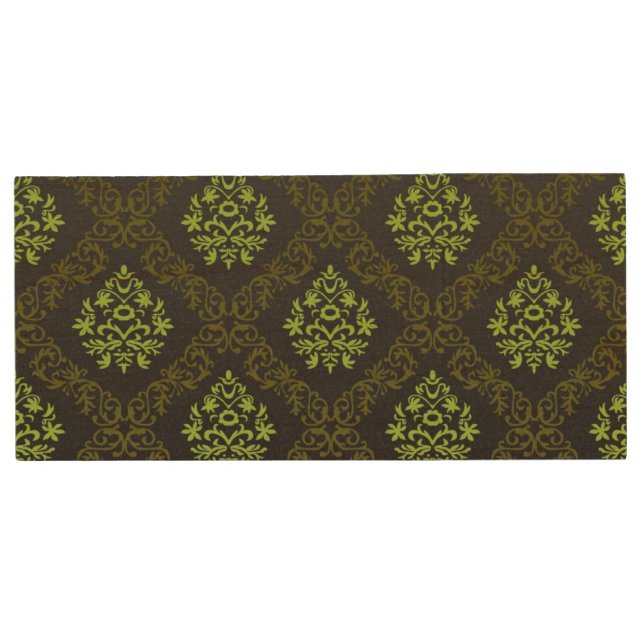 Wallpaper Floral Green Wood USB Flash Drive (Front)