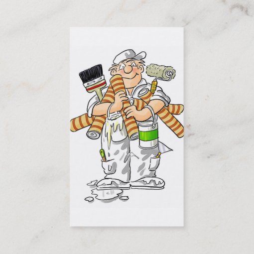 Wallpaper Hanger Business Card Zazzle