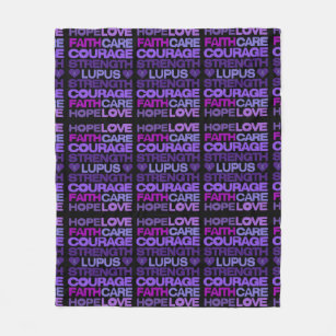 Lupus Awareness Blankets & Throws | Zazzle