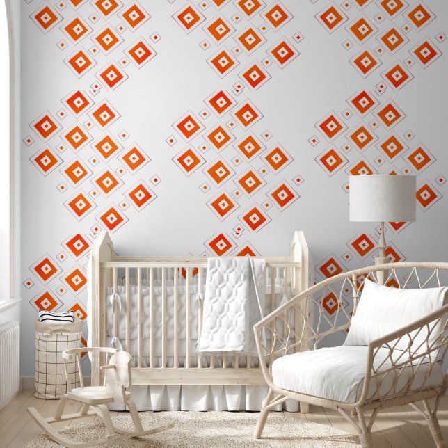 Wallpaper Orange Squares  Wallpaper (Kids)