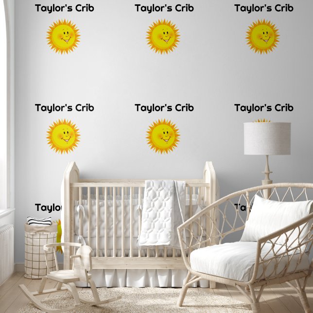 Wallpaper Sunshine Crib (Kids)
