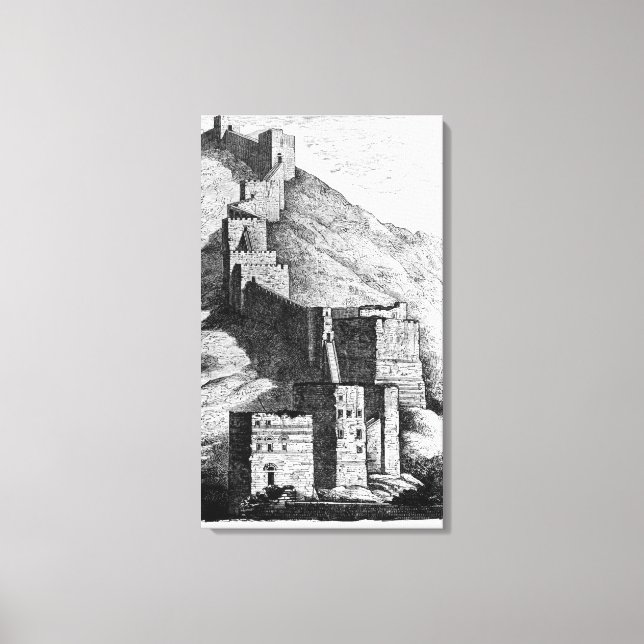 Walls of Antioch, 1894 Canvas Print (Front)