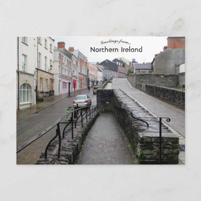  Walls of Londonderry Northern Ireland Postcard (Front)