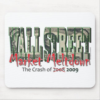 WallStreet Market Meltdown Mouse Pad