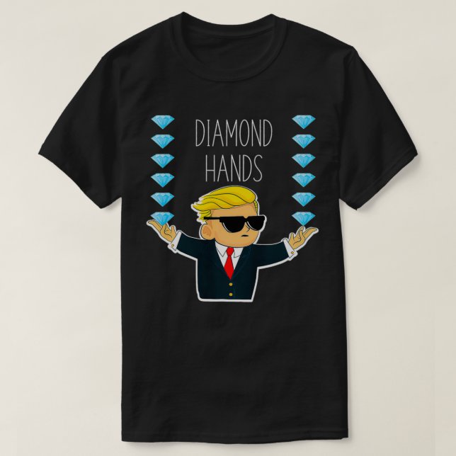 WallStreetBets WSB Logo Wall Street Bets Stock Mar T-Shirt (Design Front)
