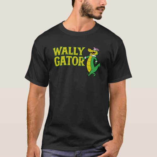 Wally Gator Logo Style Classic  T_Shirt