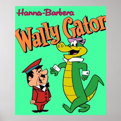 Wally Gator  Mr Twiddle Poster