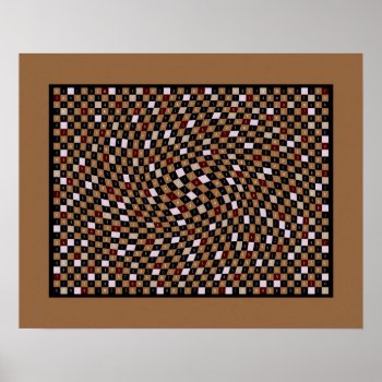 Walnut 1200 Pieces Of Pi Poster by HeadBees at Zazzle