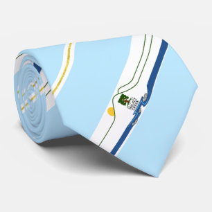 Walnut Creek (California) city flag Neck Tie