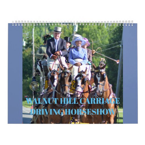 Walnut Hill Carriage Driving Horse Show Calendar