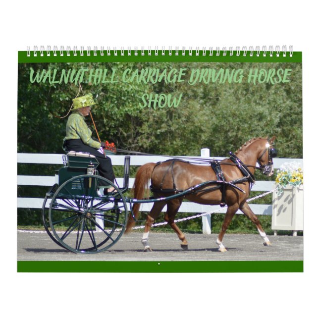 Walnut Hill Carriage Driving Horse Show Calendar (Cover)