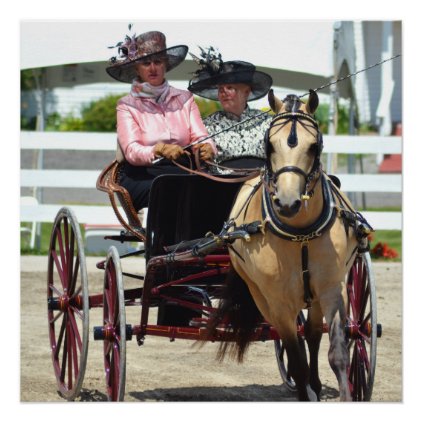 Walnut Hill Carriage Driving Horse Show Poster