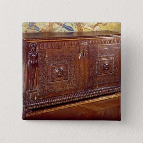 Walnut Sideboard Lyonnais School Button