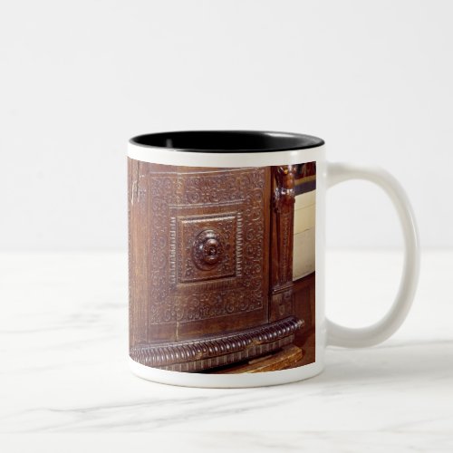 Walnut Sideboard Lyonnais School Two_Tone Coffee Mug