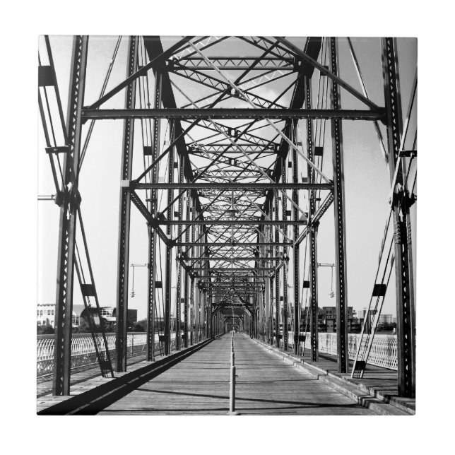 WALNUT STREET BRIDGE - CHATTANOOGA, TN CERAMIC TILE (Front)