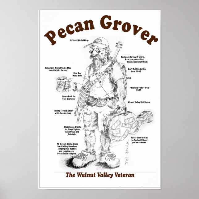 Walnut Valley Festival Poster (Front)