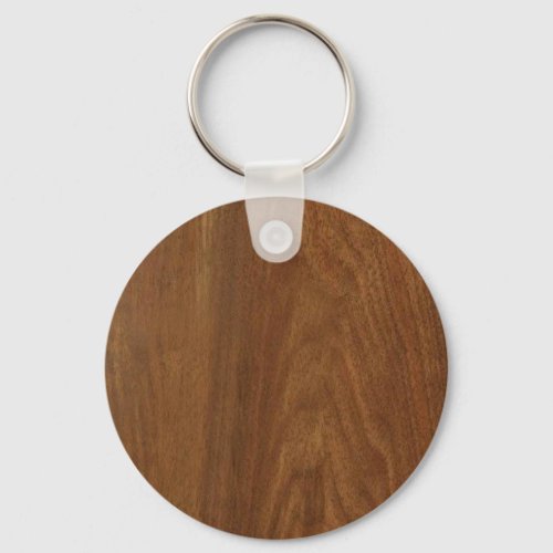 WALNUT WOOD American finish  blank blanche  TEXT Keychain