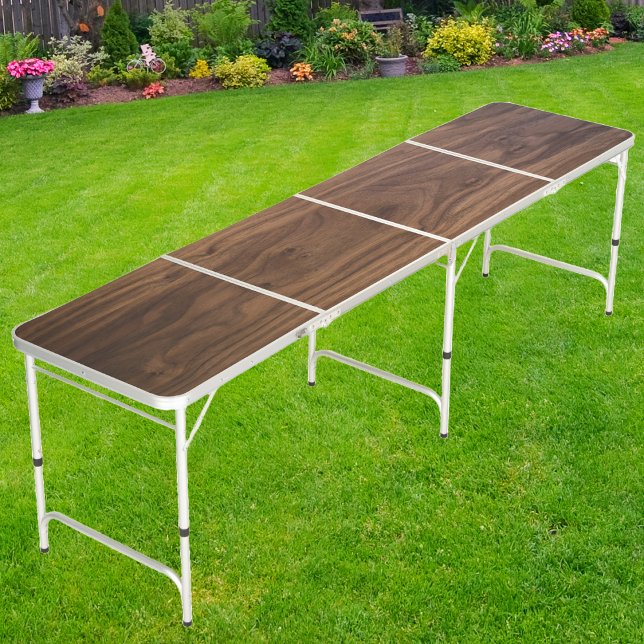 Walnut Wood Beer Pong Table (Creator Uploaded)