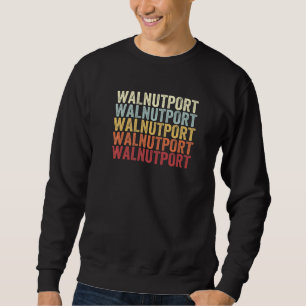 Walnutport Pennsylvania Walnutport PA Retro Vintag Sweatshirt