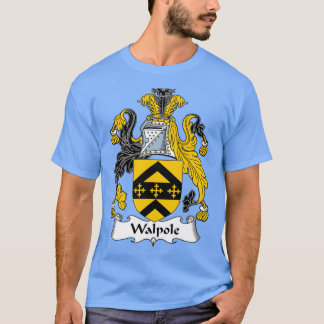 Walpole Coat of Arms Family Crest  T-Shirt