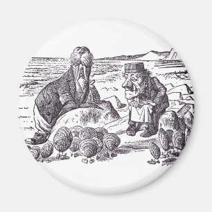 Walrus and Carpenter 2 Magnet