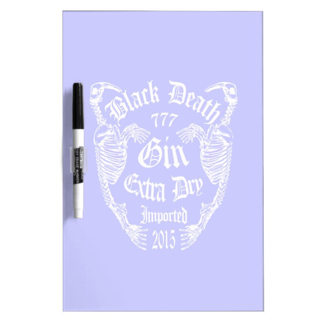 Walrus Bone Gin Dry Erase Board (Front)