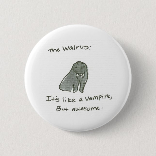 Walrus Button (Front)
