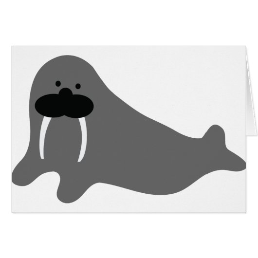 walrus comic icon cards (Front Horizontal)