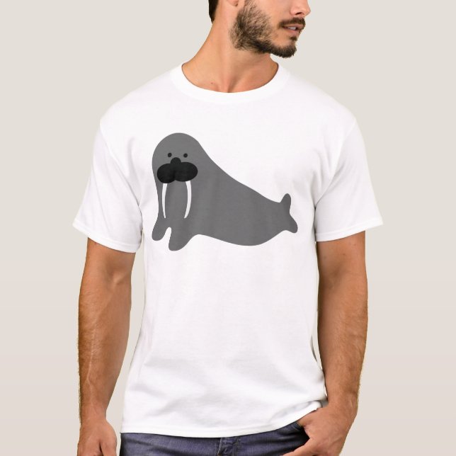 walrus comic icon T-Shirt (Front)