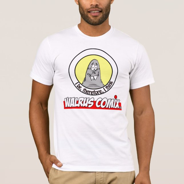 Walrus Comix Men's T-Shirt (Bella Canvas) (Front)