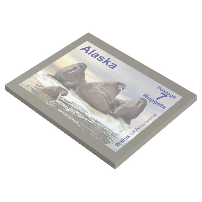 Walrus - Four Brothers - Alaska Postage Gallery Wrap (3/4)
