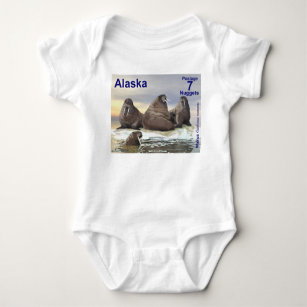 Walrus - Four Brothers Baby Bodysuit