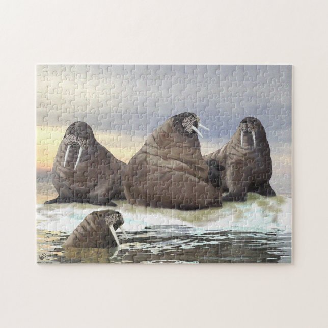 Walrus - Four Brothers Jigsaw Puzzle (Horizontal)