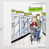 Walrus Frozen Food Section Funny (Front/Back)