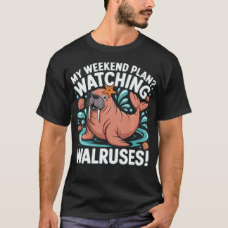 Walrus Lover Sea Creatures Ocean Animals Marine T-Shirt