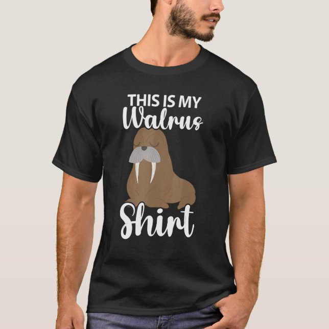 Walrus Mammal Animals Walrus Seal Animal T-Shirt (Front)