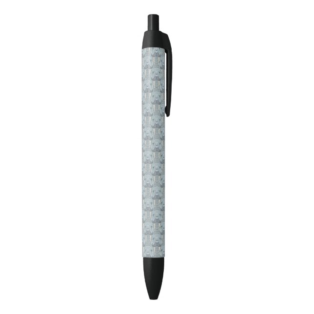 Walrus Mustache Pattern Pen (Bottom (Vertical))
